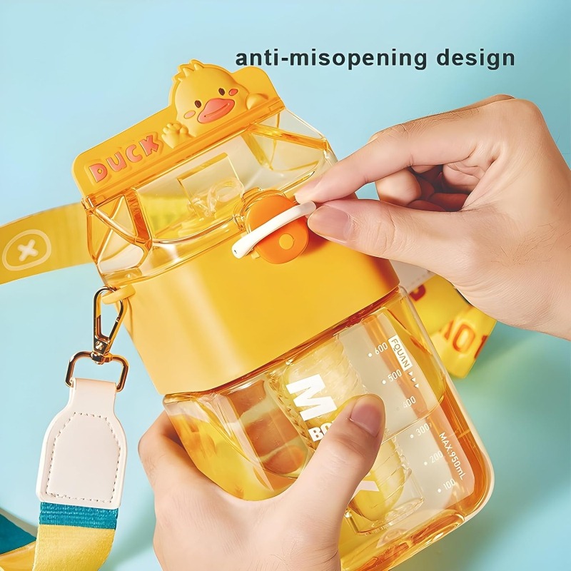 KAWAII SQUARE BOTTLE WITH FRUIT INFUSER - Image 2