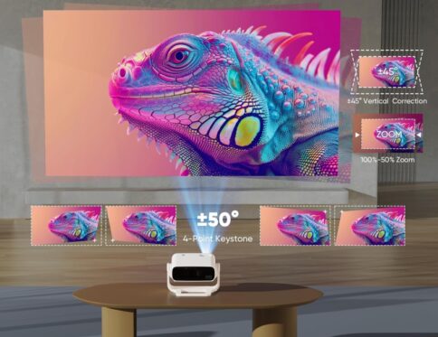 Portable White Projector