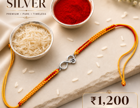 Original Silver Rakhi