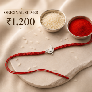 Pure Silver rakhi