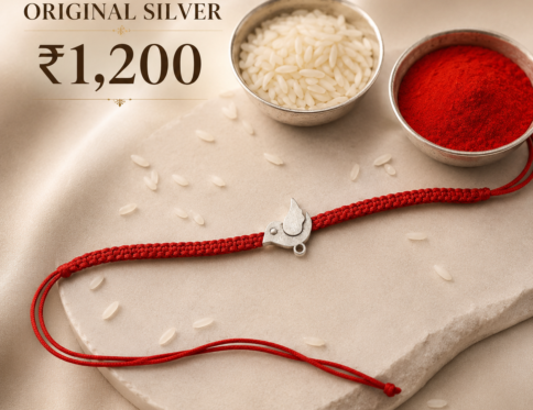 Pure Silver rakhi